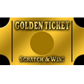 Scratch Off Cards - Golden Ticket (2"x3.5")